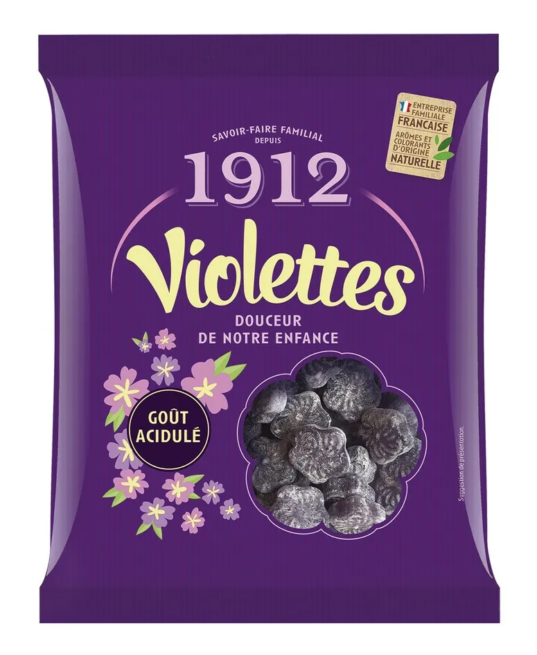 1912 Violettes DOUCEUR DE NOTRE ENFANCE