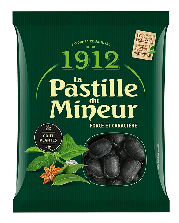 1912 La Pastille du Mineur FORCE ET CARACTERE