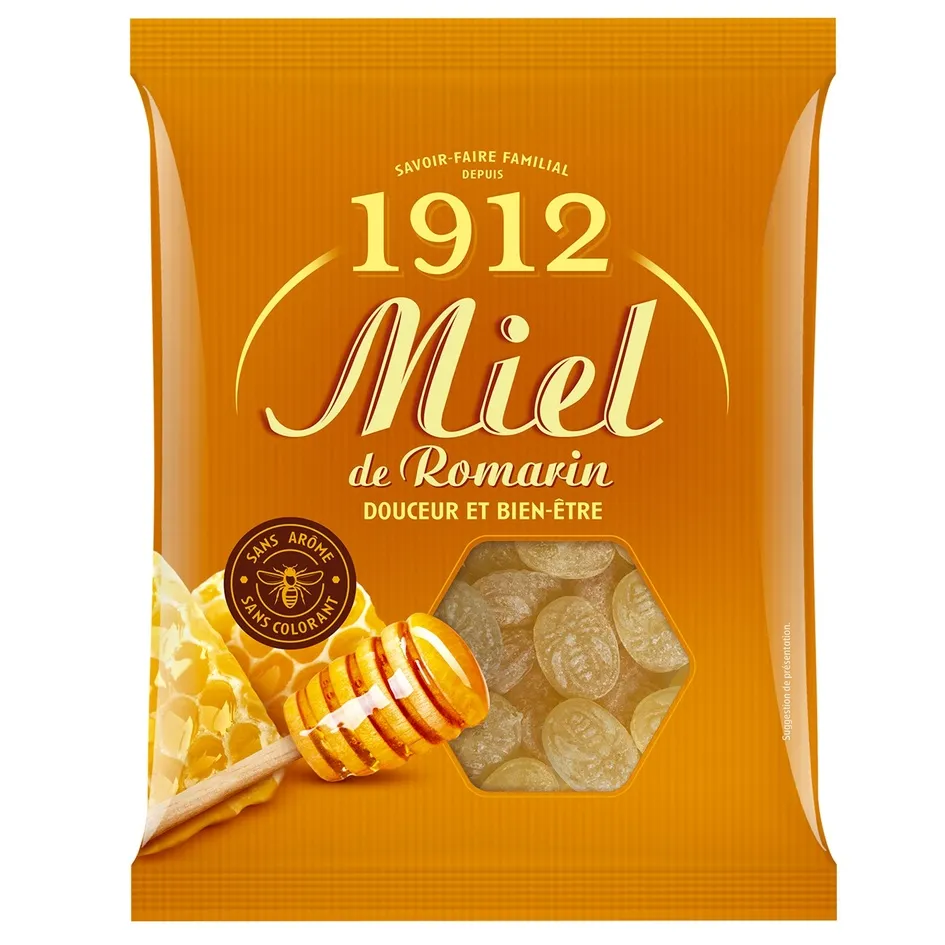 savoir faire familial depuis 1912 Miel de Romarin douceur et bien-être sans arôme sans colorant