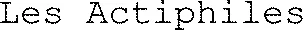Les Actiphiles