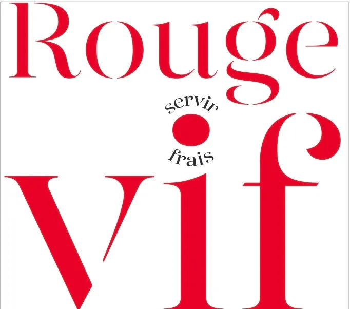 Rouge vif servir frais
