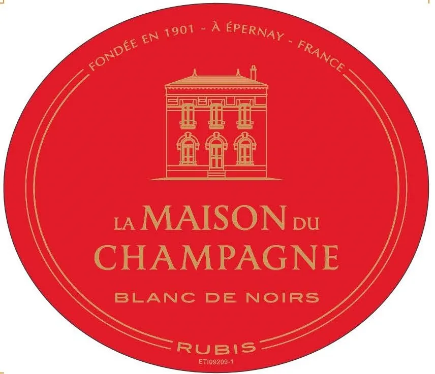 FONDEE EN 1901 - A EPERNAY - FRANCE LA MAISON DU CHAMPAGNE BLANC DE NOIRS RUBIS