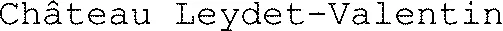 Château Leydet-Valentin