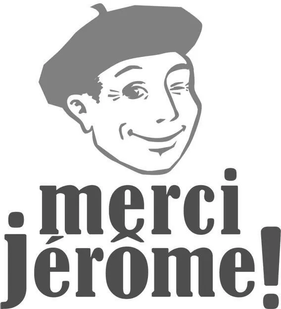 Merci Jérôme !
