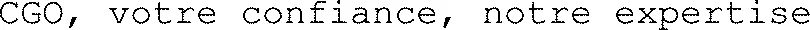 CGO, votre confiance, notre expertise