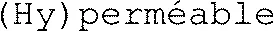 (Hy)perméable