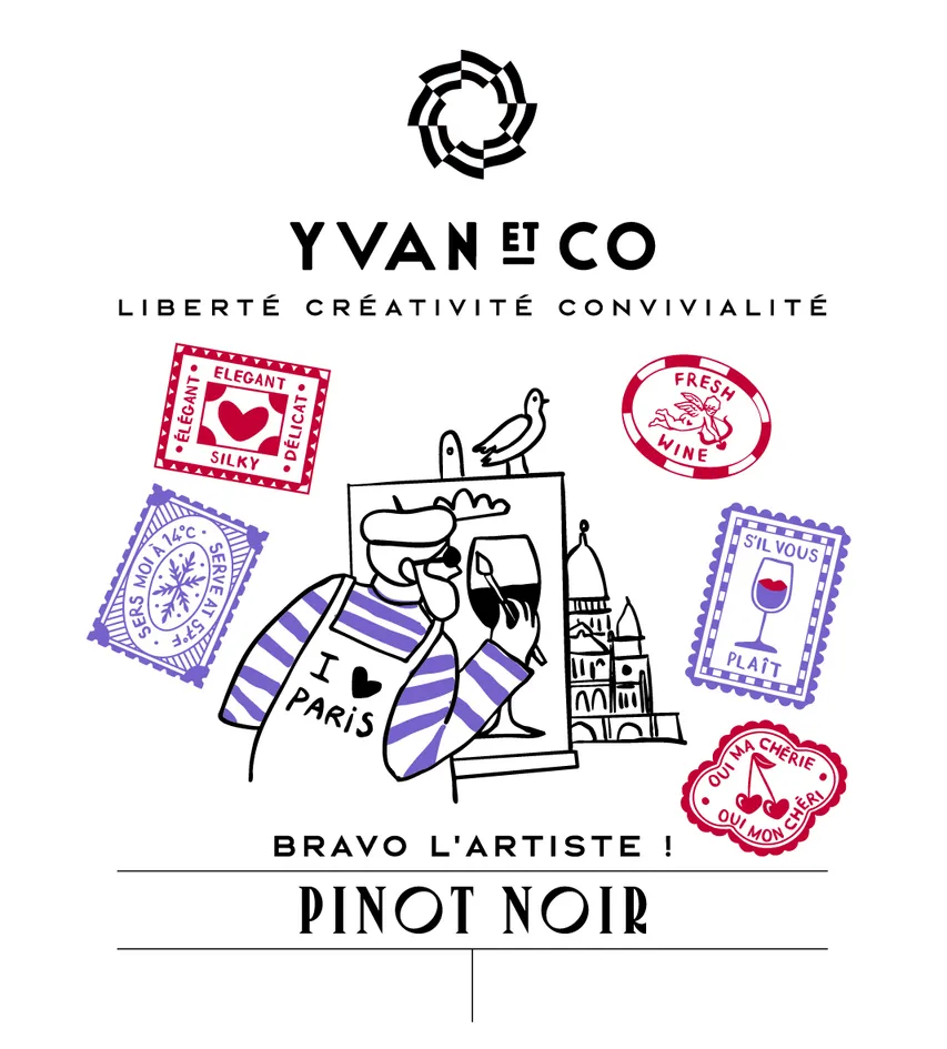 YVAN ET CO BRAVO L'ARTISTE ! PINOT NOIR