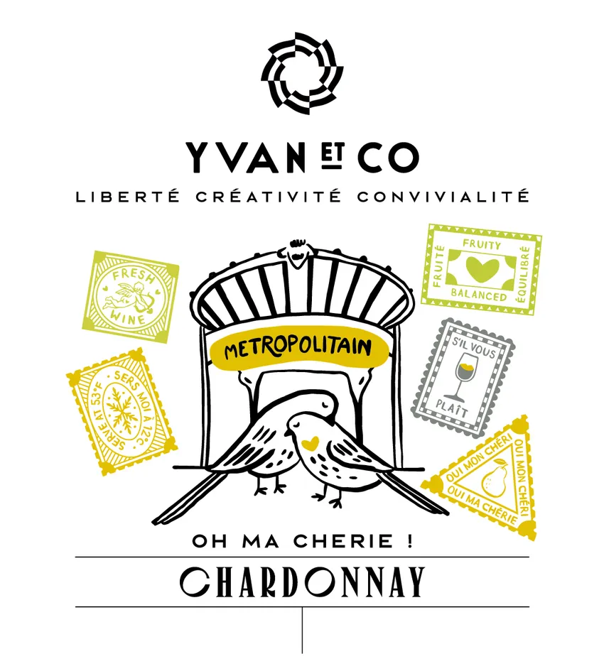 YVAN ET CO METROPOLITAIN OH MA CHERIE ! CHARDONNAY