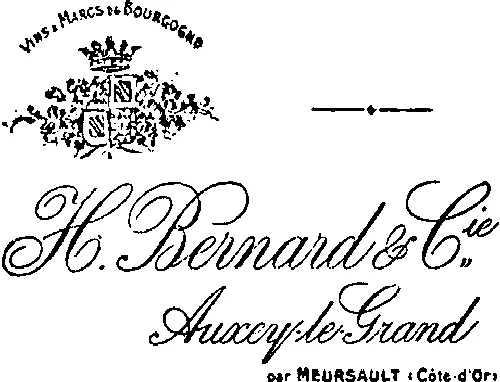 VOLNAY H. BERNARD & CIE