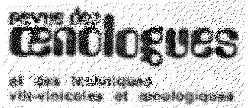 REVUE DES OENOLOGUES