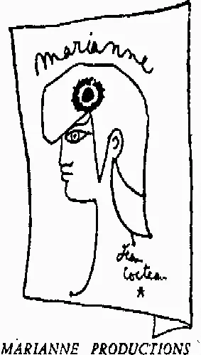 MARIANNE PRODUCTIONS JEAN COCTEAU