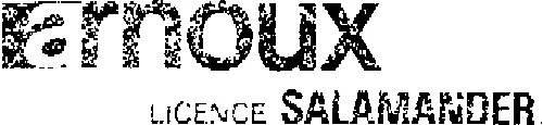 ARNOUX LICENCE SALAMANDER