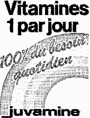 VITAMINES 1 PAR JOUR JUVAMINE