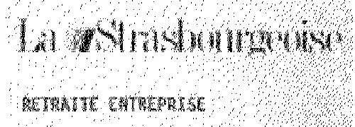 LA STRASBOURGEOISE RETRAITE ENTREPRISE