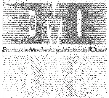EMO ETUDES DE MACHINES DE L'OUEST