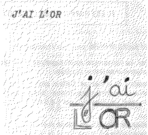 J'AI L'OR