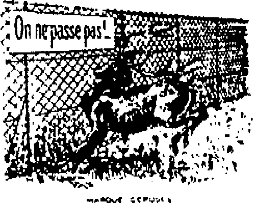 ON NE PASSE PAS