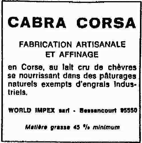 CABRA CORSA