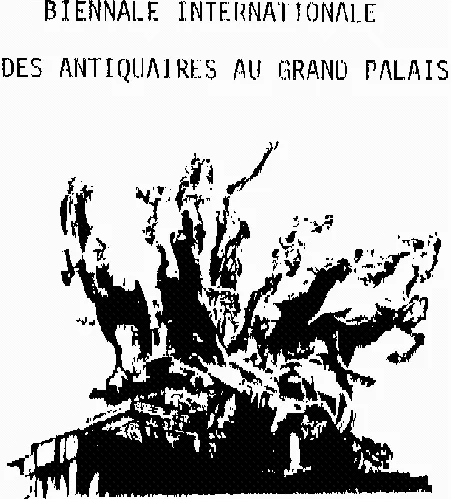 BIENNALE INTERNATIONALE DES ANTIQUAIRES AU GRANDS PALAIS