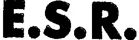E.S.R.