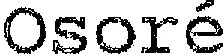OSORE