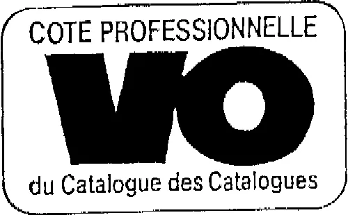 COTE VO PROFESSIONNELLE DU CATALOGUE DES CATALOGUES