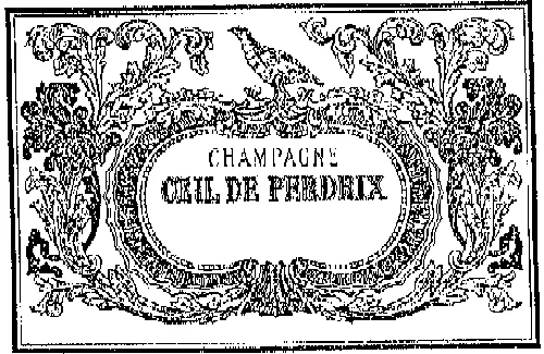 CHAMPAGNE OEIL DE PERDRIX