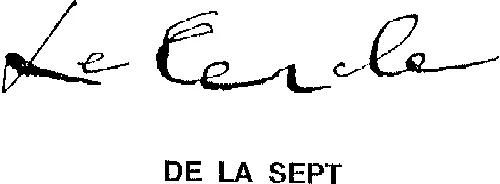 LE CERCLE DE LA SEPT