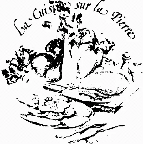 LA CUISINE SUR LA PIERRE