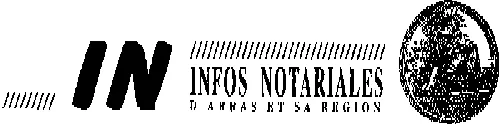 IN INFOS NOTARIALES D'ARRAS ET SA REGION