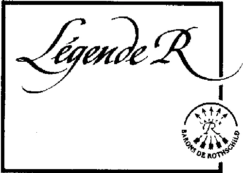 Legende R. R. Lafite BARONS DE ROTHSCHILD