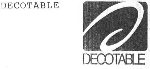 DECOTABLE