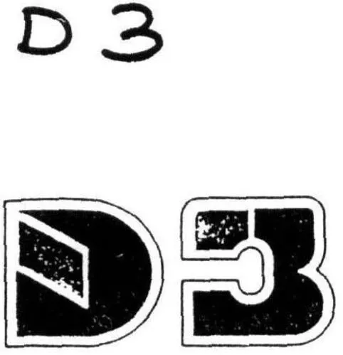 D 3