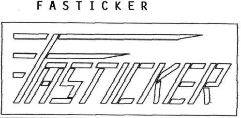 FASTICKER