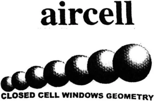 AIRCELL CLOSED CELL WINDOWS GEOMETRY