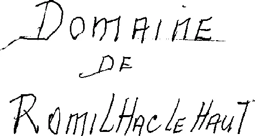 DOMAINE DE ROMILHAC LE HAUT
