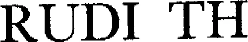 RUDI TH