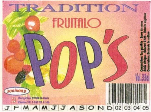 POP S TRADITION FRUITALO SORINORD
