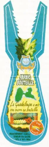 PHILIBON ANANAS BOUTEILLE LA GUADELOUPE A MIS SON SUCRE EN BOUTEILLE