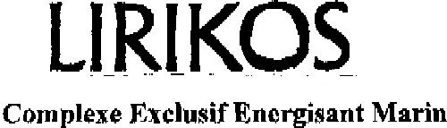 LIRIKOS COMPLEXE EXCLUSIF ENERGISANT MARIN