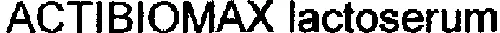 ACTIBIOMAX LACTOSERUM