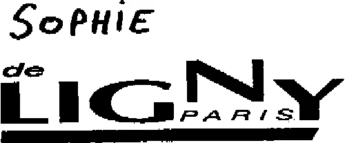 SOPHIE DE LIGNY PARIS