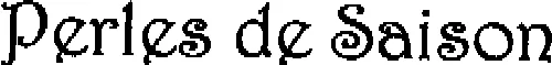 PERLES DE SAISON