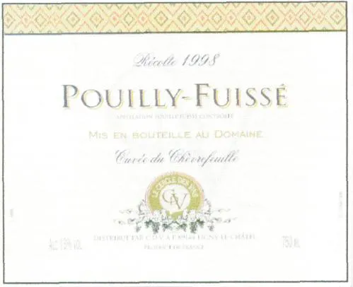 CUVEE DU CHEVREFEUILLE CDEV LE CERCLE DES VINS