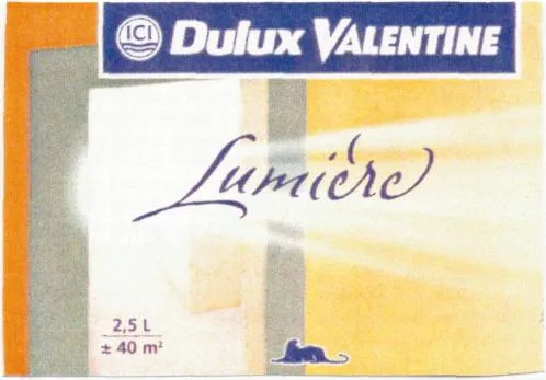 ICI DULUX VALENTINE LUMIERE