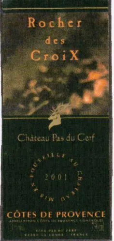 ROCHER DES CROIX CHATEAU PAS DU CERF