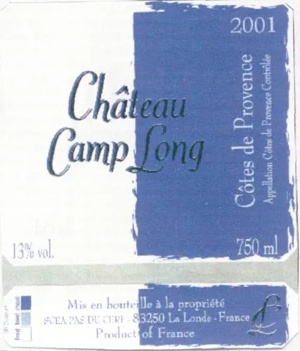 CHATEAU CAMP LONG