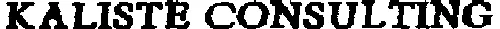KALISTE CONSULTING