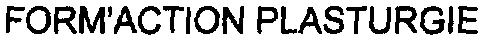 FORM'ACTION PLASTURGIE