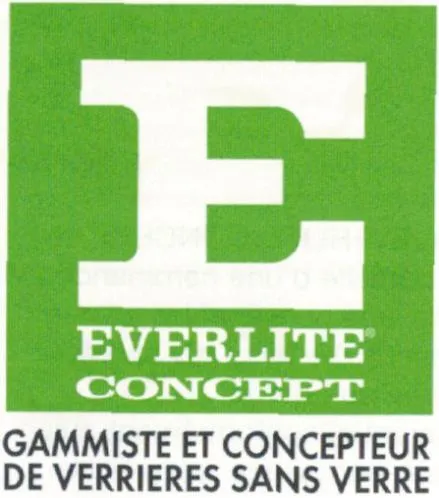 E EVERLITE CONCEPT GAMMISTE ET CONCEPTEUR DE VERRIERES SANS VERRE